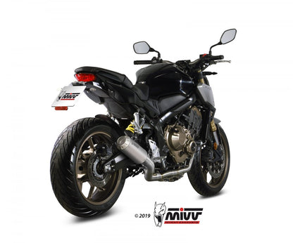 Escape completo no homologado Mivv MK3 en Acero inox. para Honda CBR 650 R 19-23 | CB 650 R / NEO Sports Café 19-23