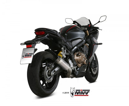 Escape completo no homologado Mivv MK3 en Acero inox. para Honda CBR 650 R 19-23 | CB 650 R / NEO Sports Café 19-23