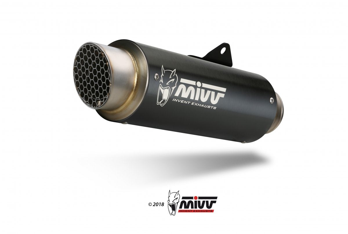 Escape completo homologado Mivv GP PRO en Acero negro para Honda CBR 650 R 19-23 | CB 650 R / NEO Sports Café 19-23