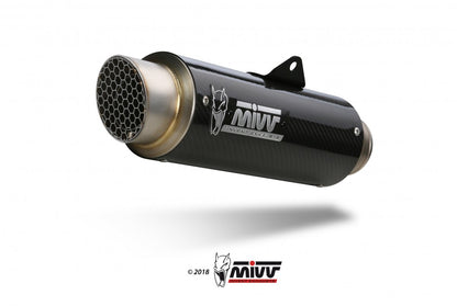 Escape completo homologado Mivv GP PRO en Carbono para Honda CBR 650 R 19-23 | CB 650 R / NEO Sports Café 19-23