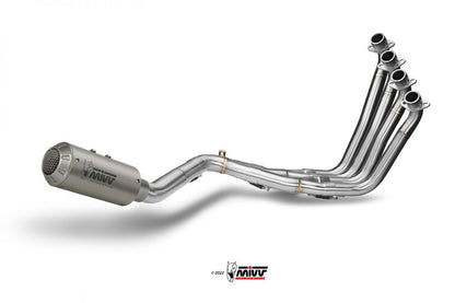 Escape completo no homologado Mivv MK3 en Acero inox. para Honda CB 650 / F 14-18