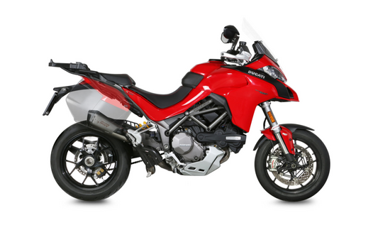 Escape no homologado Mivv Delta Race en Acero inox. para Ducati Multistrada 1200 / S 15-17 | Multistrada 1260 / S 18-20