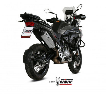 Escape homologado Mivv Speed Edge en Acero inox. para Benelli TRK 502 X 18-25