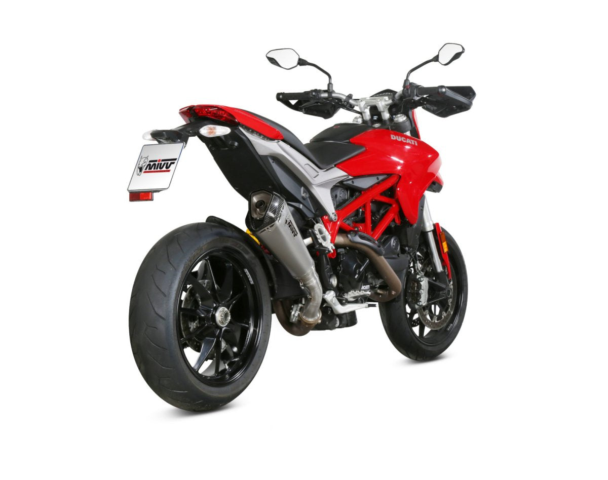 Escape homologado Mivv Delta Race en Acero inox. para Ducati Hypermotard 939 / SP 16-18