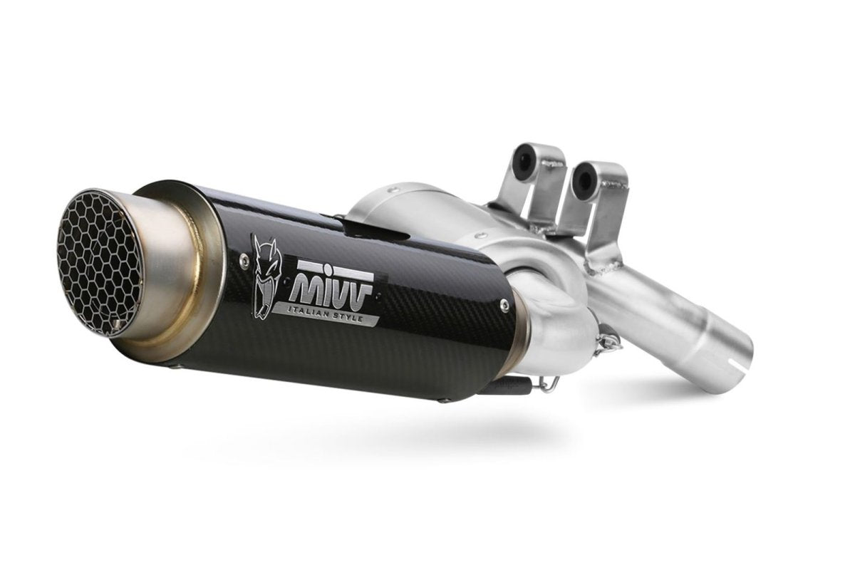 Escape homologado Mivv GP PRO en Carbono para BMW F 900 R 20-26
