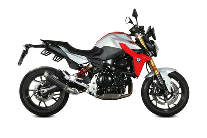 Escape homologado Mivv GP PRO en Acero negro para BMW F 900 R 20-26