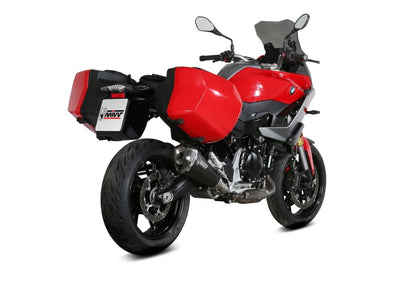 Escape homologado Mivv Delta Race en Acero negro para BMW F 900 XR 20-26