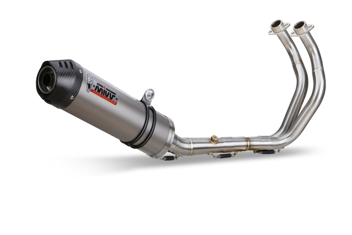 Escape completo homologado Mivv OVAL en Titanio para Yamaha XSR 700 16-20