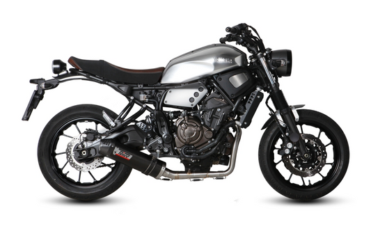 Escape completo homologado Mivv OVAL en Carbono para Yamaha XSR 700 16-20