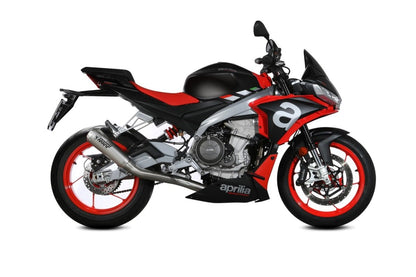 Escape completo no homologado Mivv X-M1 en Acero inox. para Aprilia Tuono 660 21-24 | RS 660 20-24