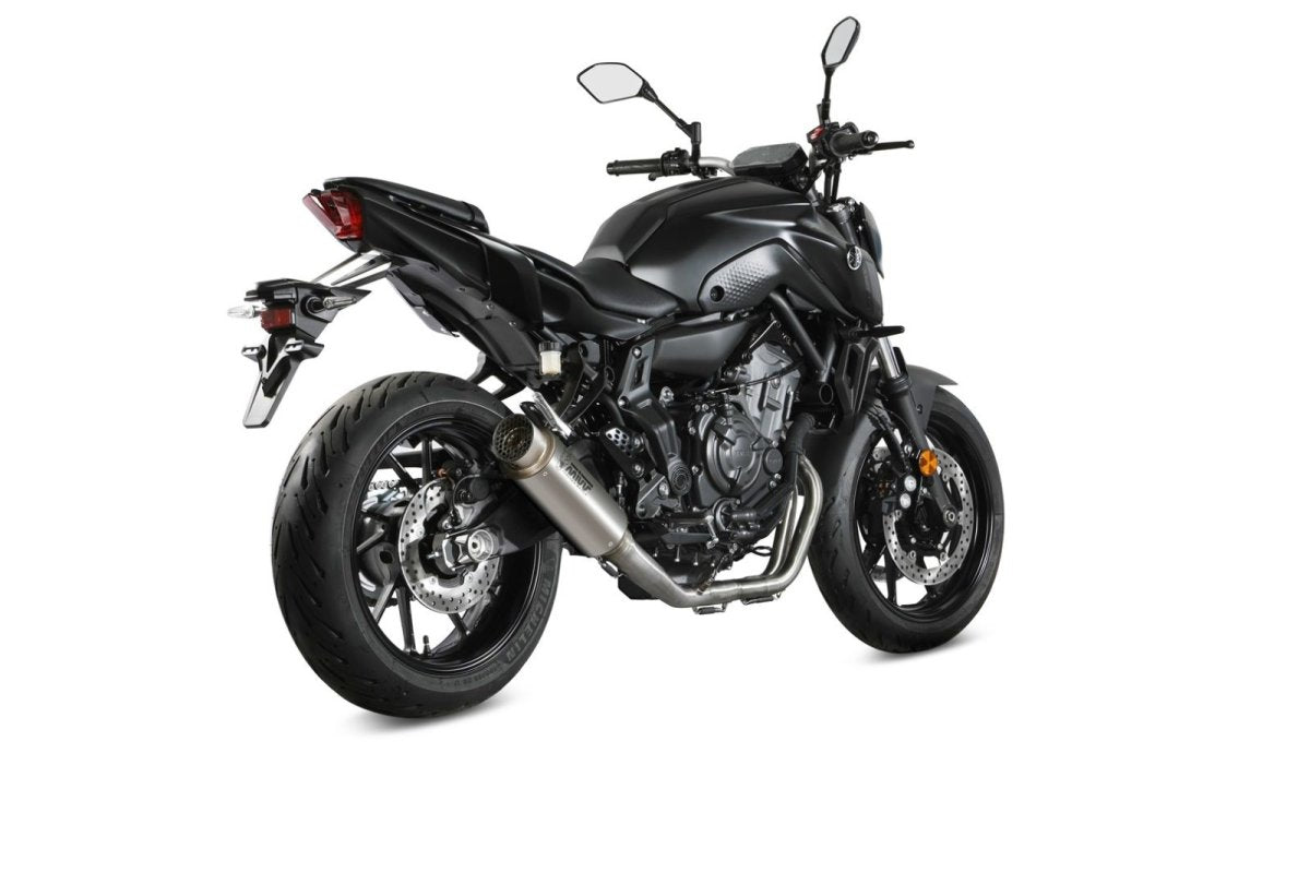 Escape completo homologado Mivv GP PRO en Titanio para Yamaha MT 07 21-24