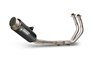 Escape completo homologado Mivv GP PRO en Acero negro para Yamaha MT 07 21-24