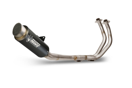 Escape completo homologado Mivv GP PRO en Acero negro para Yamaha MT 07 21-24