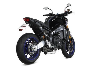 Escape completo no homologado Mivv X-M5 en Acero negro para Yamaha MT 09 21-23