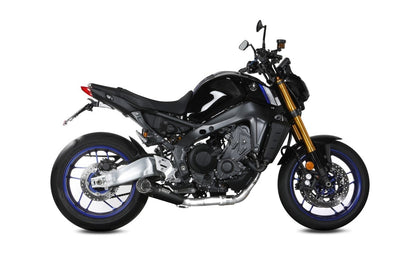 Escape completo no homologado Mivv X-M5 en Acero negro para Yamaha MT 09 21-23