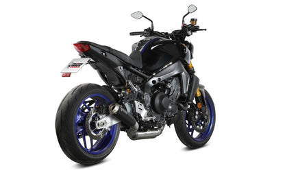 Escape completo homologado Mivv X-M1 en Acero negro para Yamaha MT 09 21-23