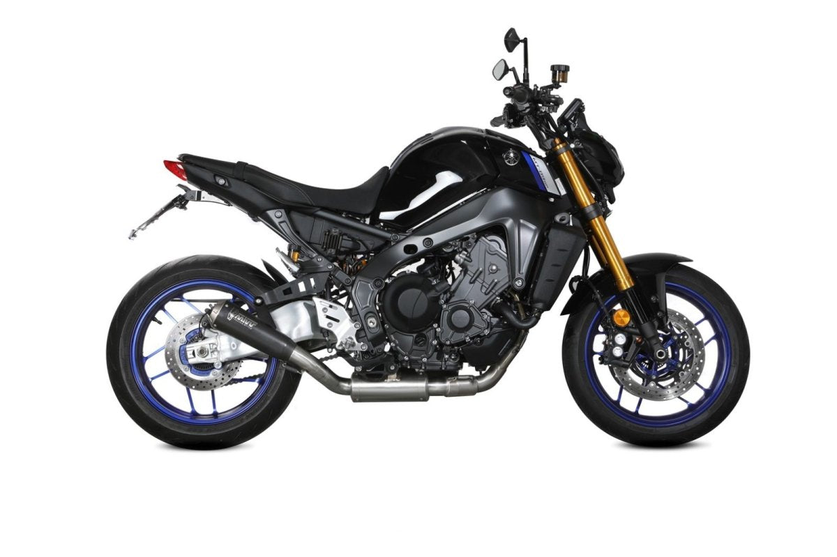 Escape completo homologado Mivv X-M1 en Acero negro para Yamaha MT 09 21-23