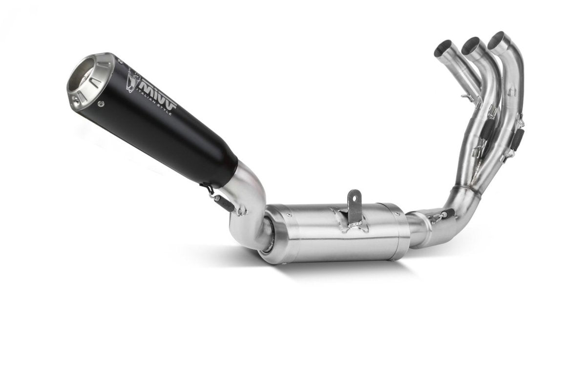 Escape completo homologado Mivv X-M1 en Acero negro para Yamaha MT 09 21-23