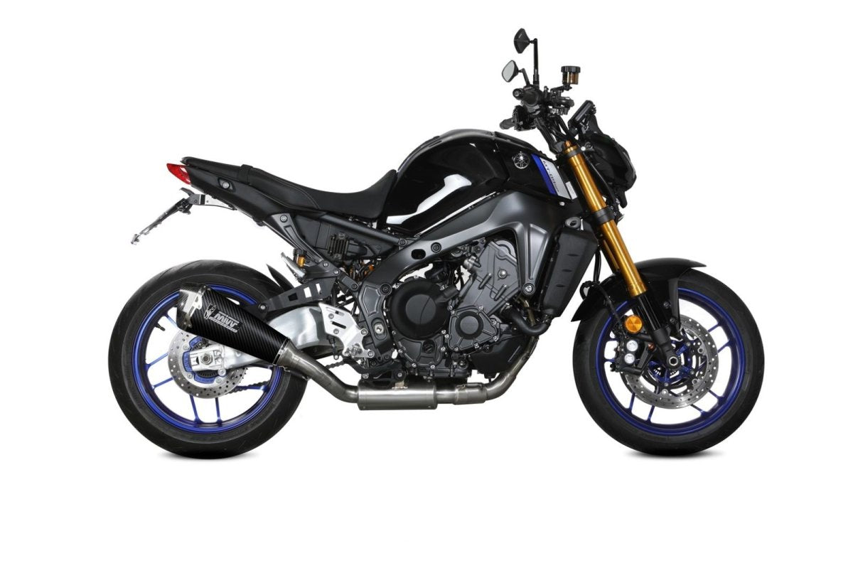 Escape completo homologado Mivv Delta Race en Carbono para Yamaha MT 09 21-23