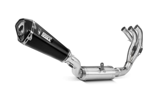 Escape completo homologado Mivv Delta Race en Carbono para Yamaha MT 09 21-23