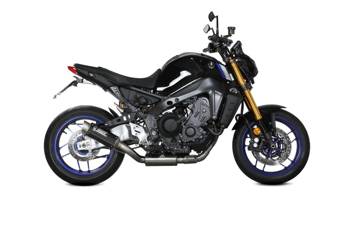 Escape completo homologado Mivv GP PRO en Carbono para Yamaha MT 09 21-23