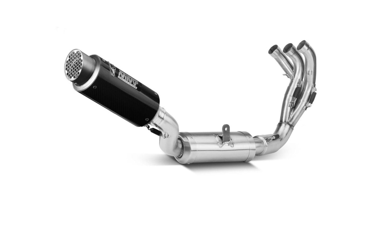 Escape completo homologado Mivv GP PRO en Carbono para Yamaha MT 09 21-23