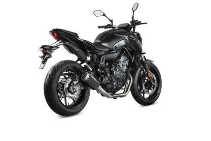 Escape completo no homologado Mivv MK3 en Carbono para Yamaha MT 07 14-24