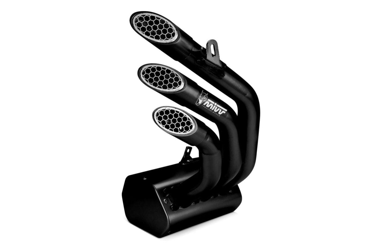 Escape homologado Mivv Speed Edge en Acero negro para MV Agusta Brutale 800 17-24