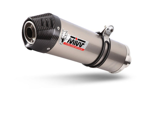 Escape homologado Mivv OVAL en Titanio para KTM 690 SMC / R 19-24 | 690 Enduro / R 19-24