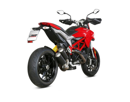 Escape no homologado Mivv MK3 en Acero negro para Ducati Hypermotard 939 / SP 16-18