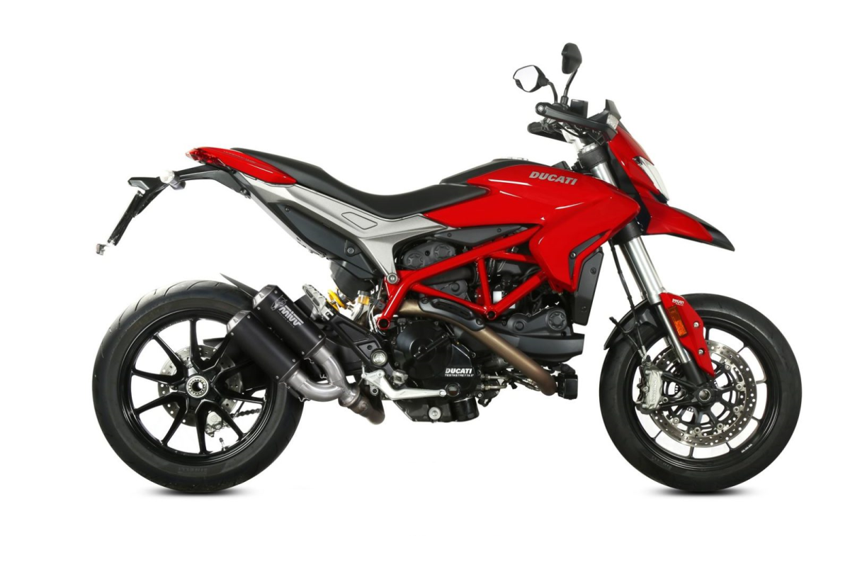 Escape no homologado Mivv MK3 en Acero negro para Ducati Hypermotard 939 / SP 16-18