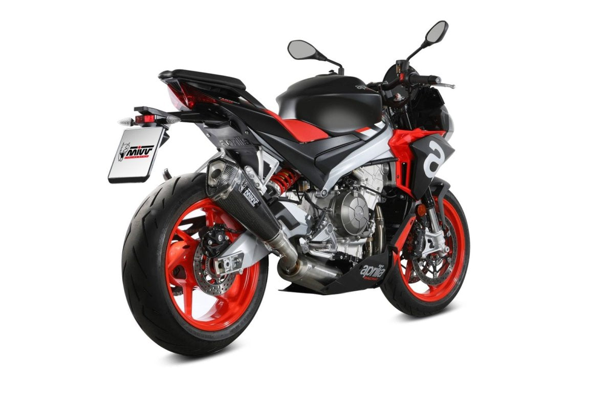 Escape completo homologado Mivv Delta Race en Carbono para Aprilia Tuono 660 21-24 | RS 660 20-24