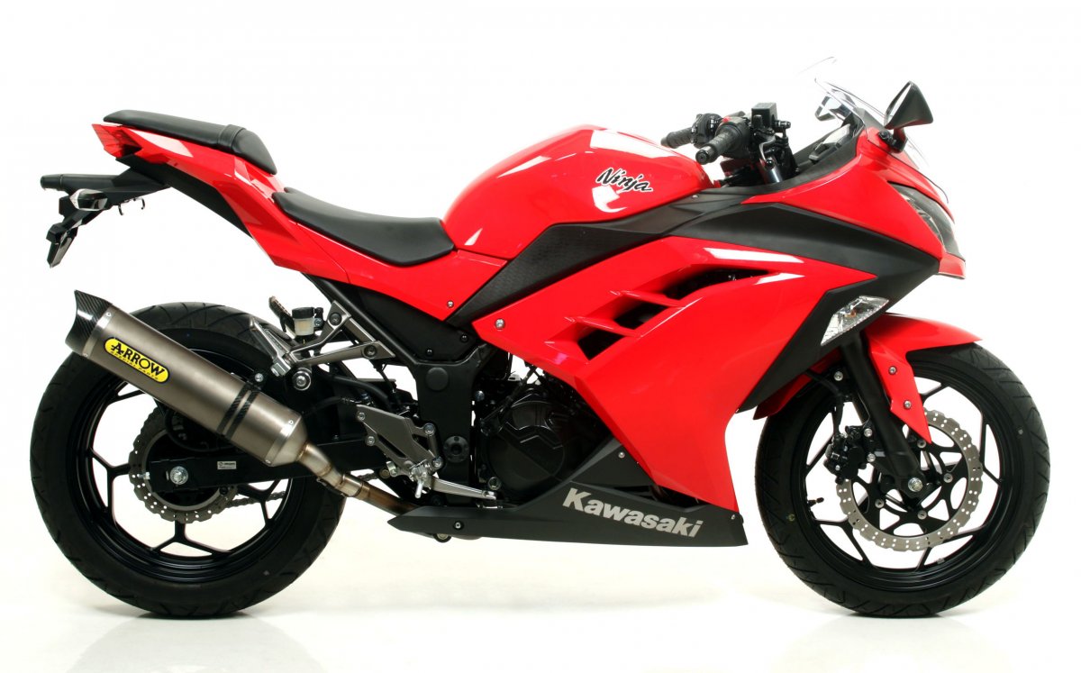 Escape completo Race-Tech nada en titanio para KAWASAKI NINJA 300 13-16 | NINJA 250 13-16 - vista 1