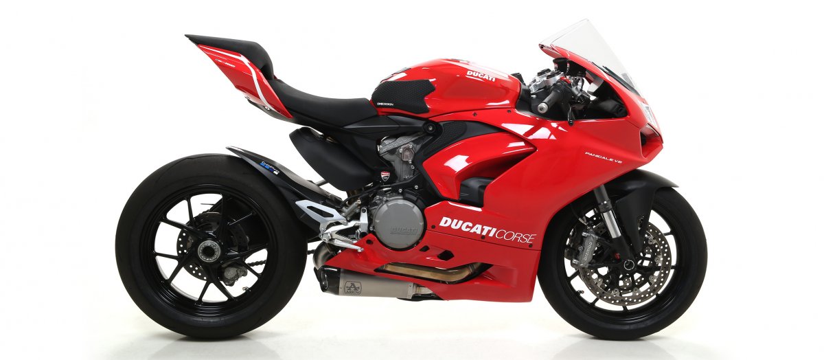 Escape ARROW Works no homologado en titanio para DUCATI PANIGALE V2 20-24 | STREETFIGHTER V2 22-24 - vista 1