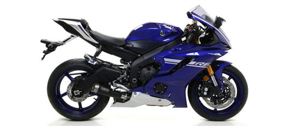 Escape completo Arrow Thunder no homologado en titanio para YAMAHA YZF 600 R6 17-20 - vista 2