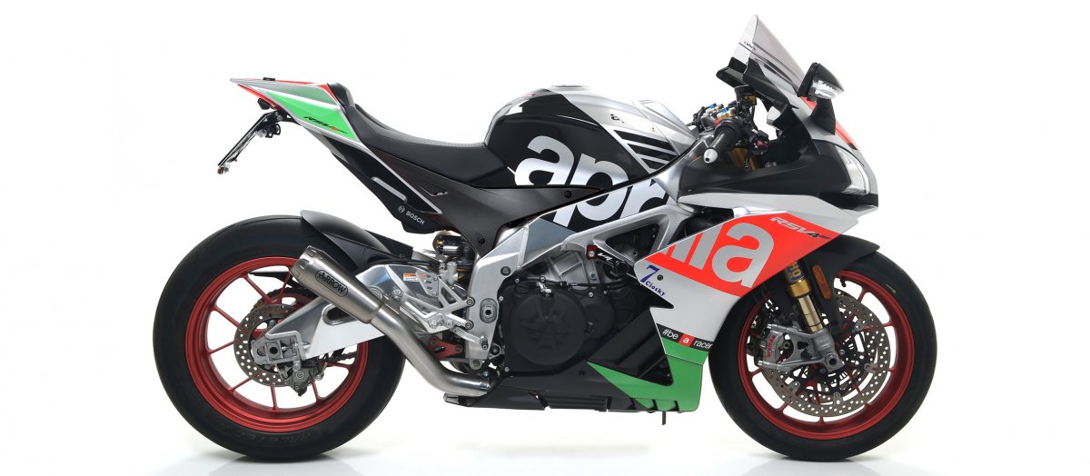 Escape Arrow Pro-Race no homologado en titanio para APRILIA RSV4 RR 17-18 - vista 1