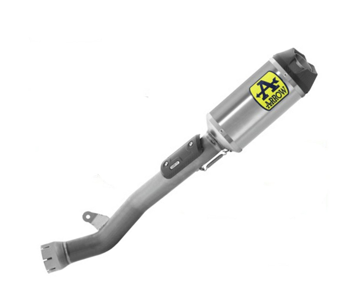 Escape ARROW Indy Race no homologado en titanio completo para KAWASAKI ZX-10 R / RR 21-24 - vista 1