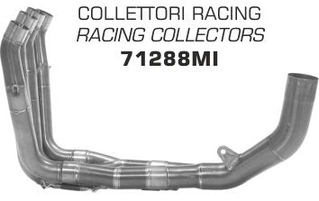 Colectores ARROW no homologados en acero inoxidable para YAMAHA YZF 1000 R1 / M 04-06 - vista 1