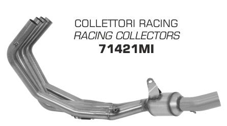 Colectores ARROW no homologados en acero inoxidable para YAMAHA XJ6 / DIVERSION S / F 09-15 - vista 1
