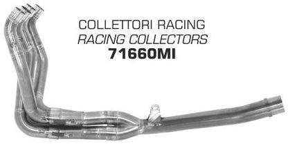 Colectores ARROW no homologados en acero inoxidable para SUZUKI GSX-R 1000 17-20 - vista 1