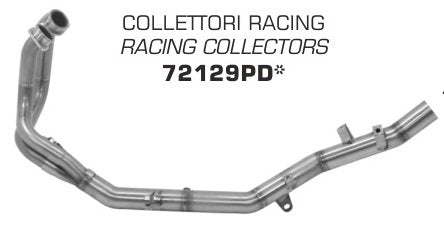 Colectores ARROW no homologados en acero inoxidable para HONDA CRF 1000 L AFRICA TWIN 16-19 - vista 1