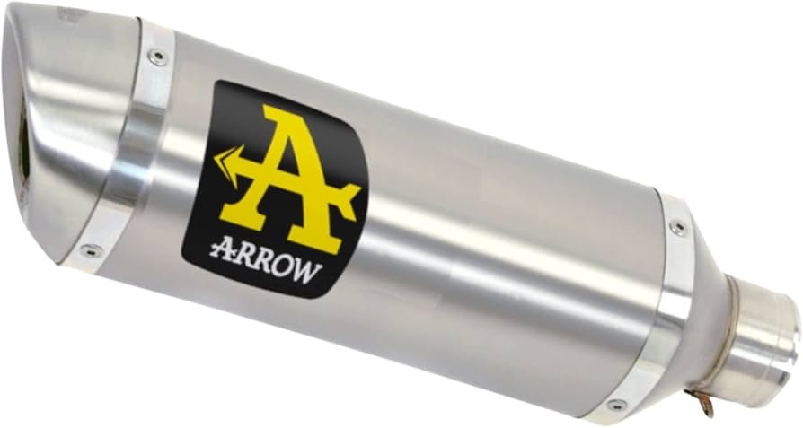 Escape ARROW Thunder homologado en aluminio para HONDA FMX 650 05-08 - vista 1