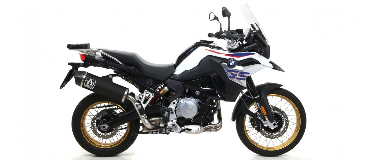 Escape ARROW Maxi Race-Tech homologado en aluminio negro para BMW F 850 GS 18-20 - vista 2