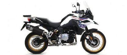 Escape ARROW Maxi Race-Tech homologado en aluminio negro para BMW F 850 GS 18-20 - vista 2