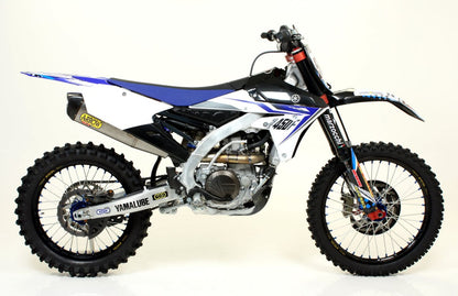 Escape completo Arrow Off-Road MX Competition nada en titanio para YAMAHA YZ 450F 14-16 - vista 1
