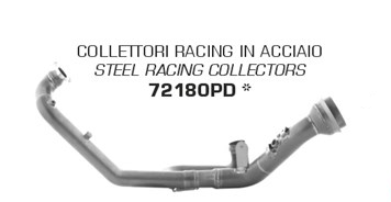 Colectores ARROW no homologados en acero inoxidable para KTM 1290 SUPER ADVENTURE / R / S 21-24 | 1390 SUPER ADVENTURE 25-26 - vista 1