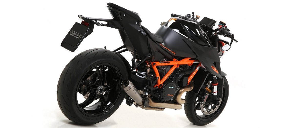 Escape ARROW PRO-Race homologado en titanio para KTM 1290 SUPER DUKE / R 20-23 | 1390 SUPER DUKE R / EVO 24-26 - vista 2