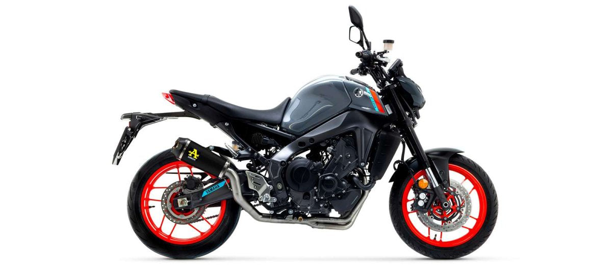 Escape ARROW Works homologado en nicromo negro para YAMAHA MT 09 21-23 | MT 09 TRACER 21-23 - vista 1