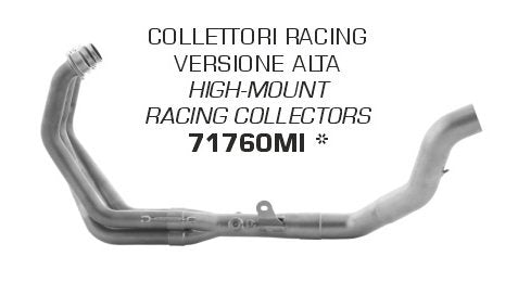 Colectores ARROW no homologados en acero inoxidable para YAMAHA MT 09 21-23 | MT 09 TRACER 21-23 - vista 1