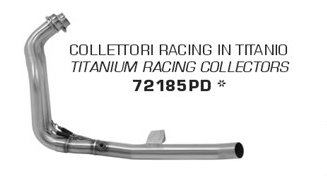 Colectores ARROW no homologados en titanio para YAMAHA XTZ 700 TENERE 21-24 - vista 1